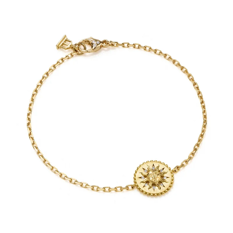 18K Orbit Sun Bracelet