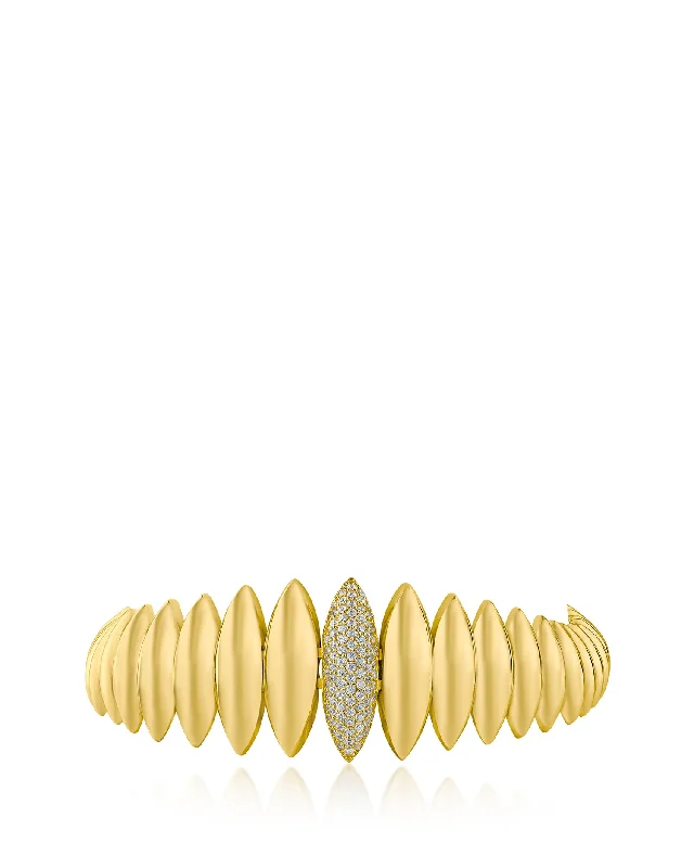 Marquise Shape Link Bracelet