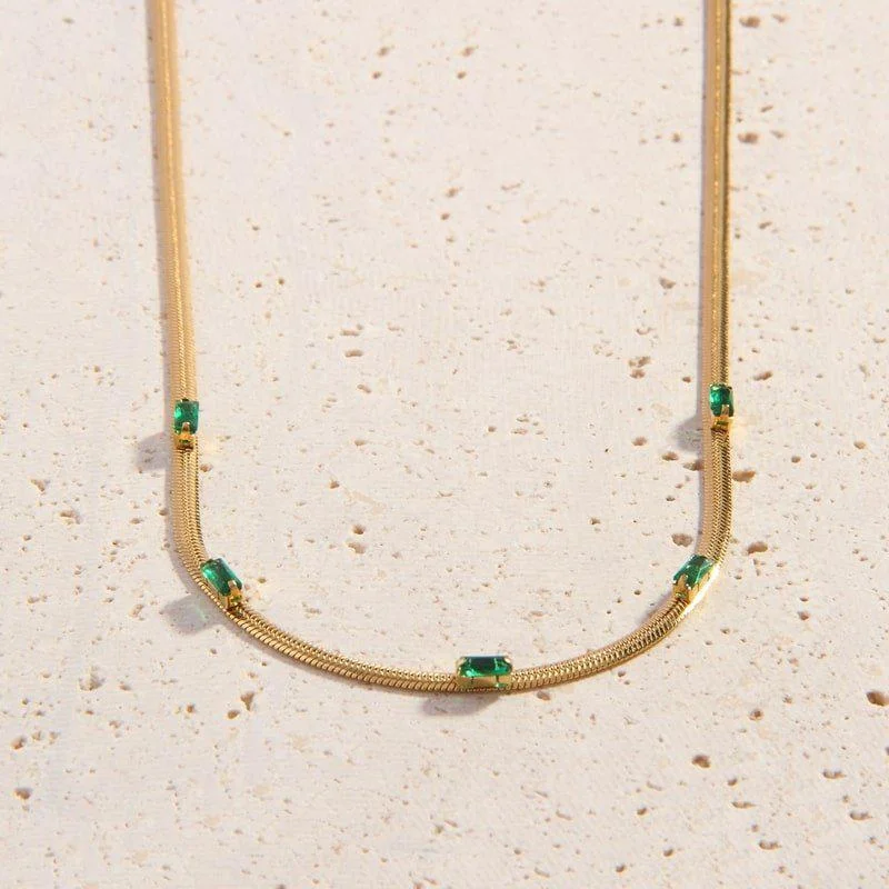 Vert Aria Chain Necklace