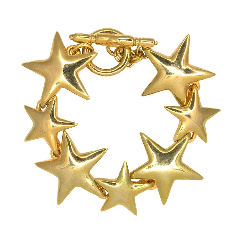 Gold Star Bracelet