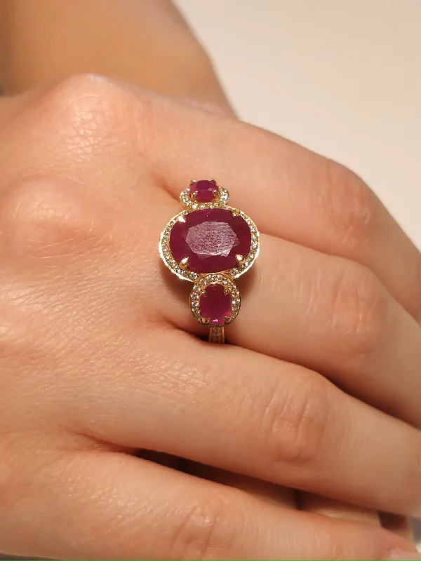 Glory In Ruby Ring