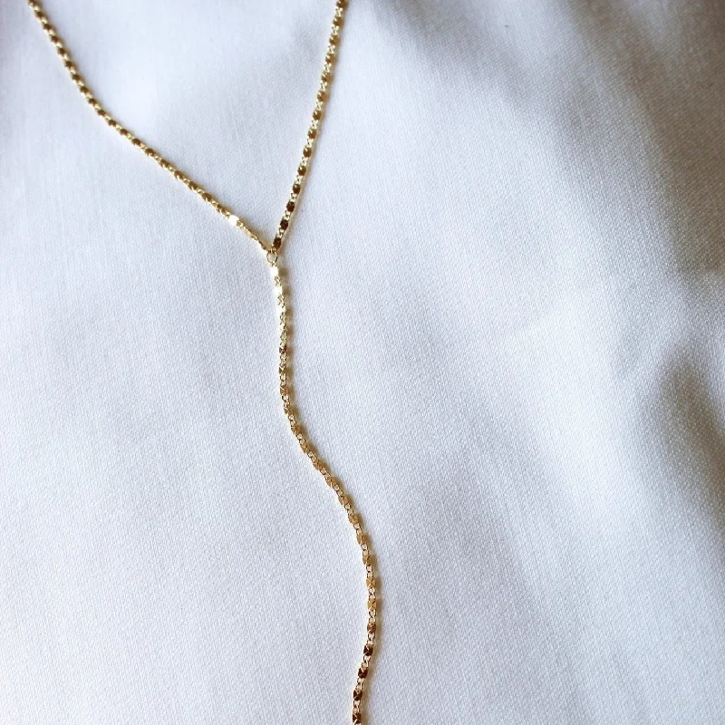 Kinsey Designs | Lula Lariat Gold Tone Necklace