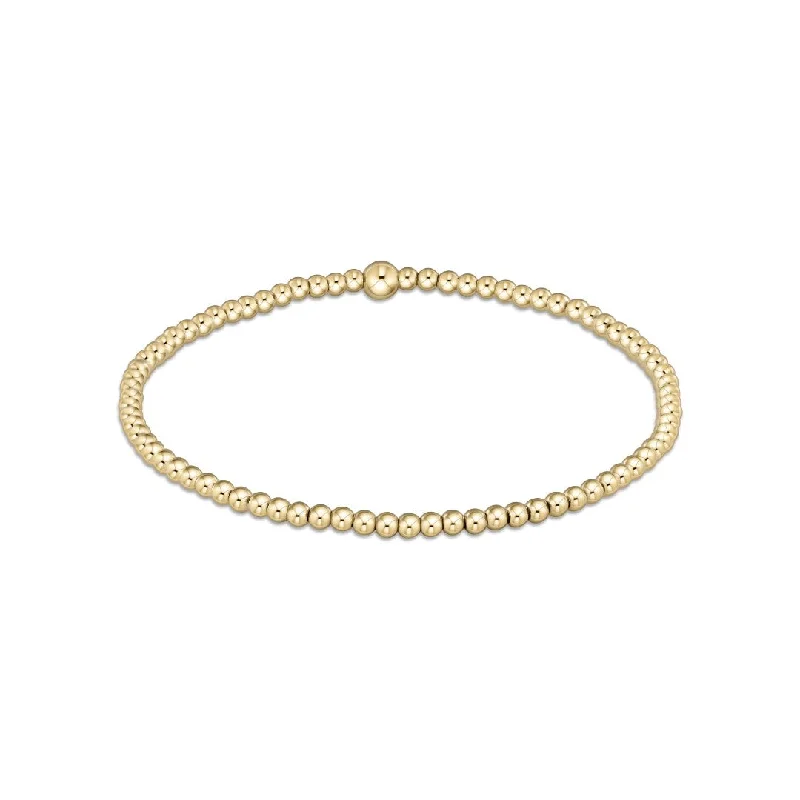 enewton Classic Gold 2.5mm Bead Bracelet