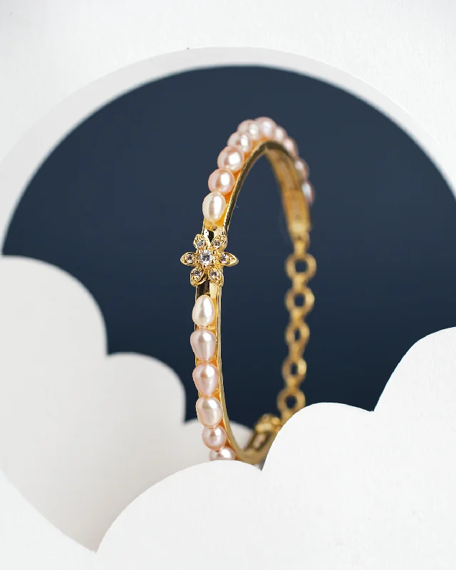 Astoria Tulip Pearl Bangle for kids