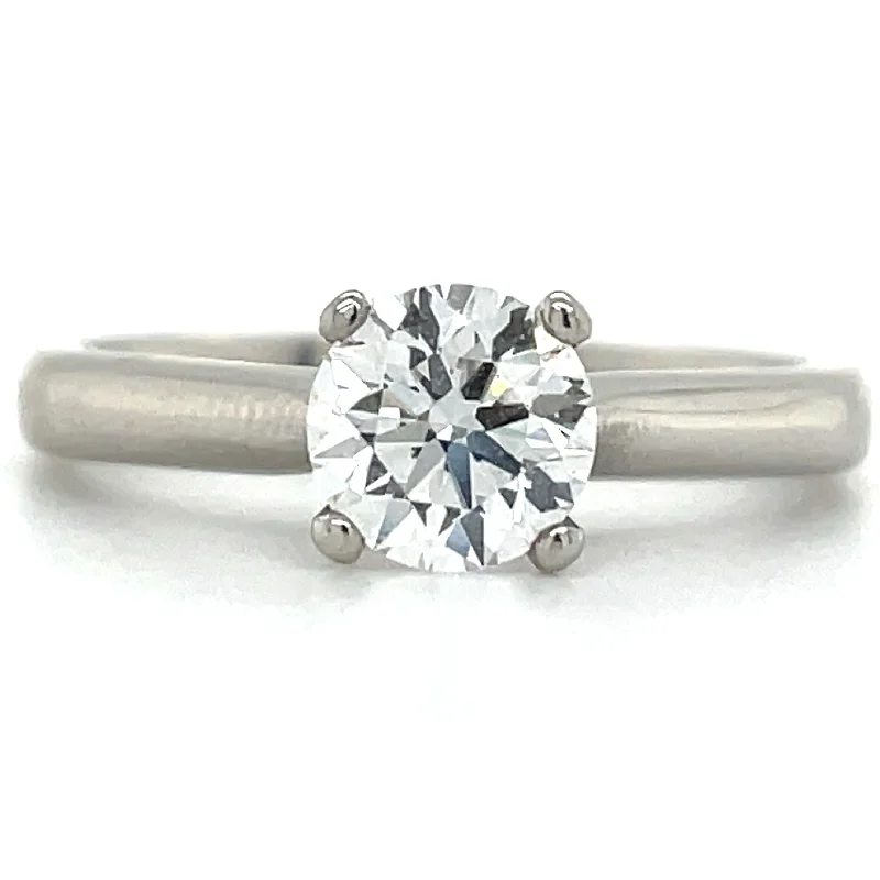 Léonie - Platinum .90ct Earth Grown Diamond Solitaire Engagement Ring