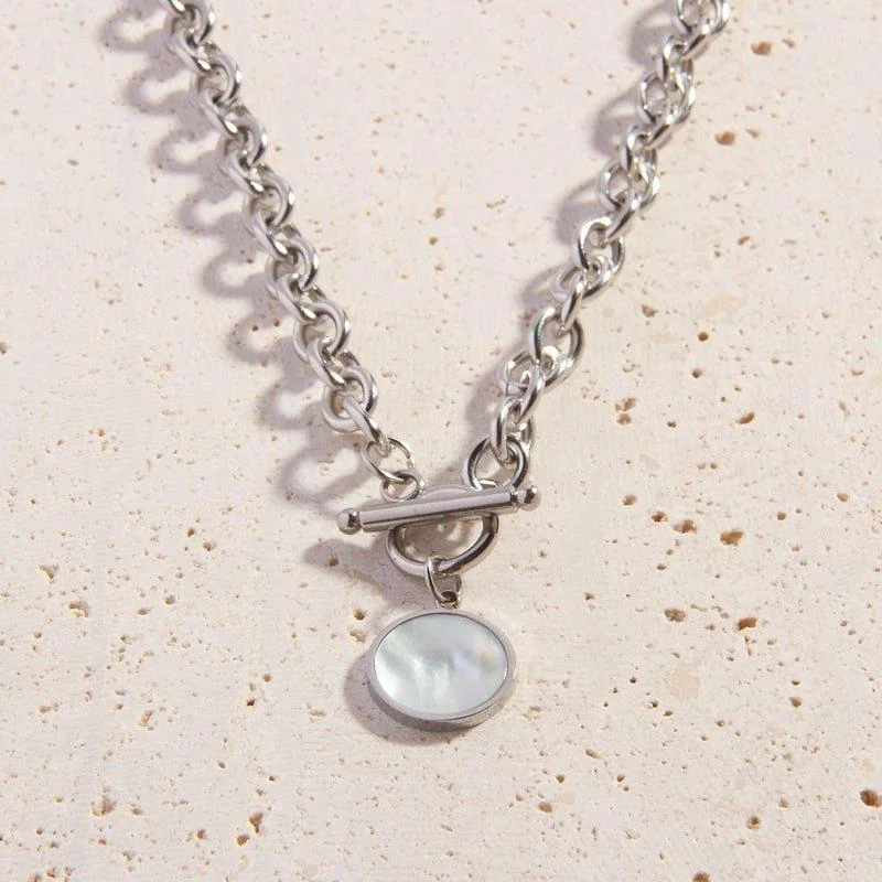 Silver Cassia Necklace