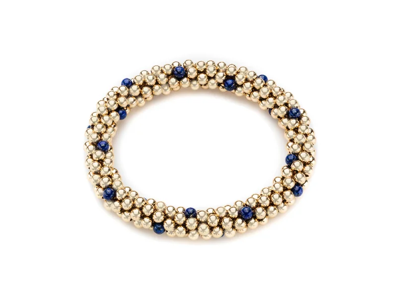 4mm Cluster Bracelets, Gold and Semiprecious Accents (Click to View All)