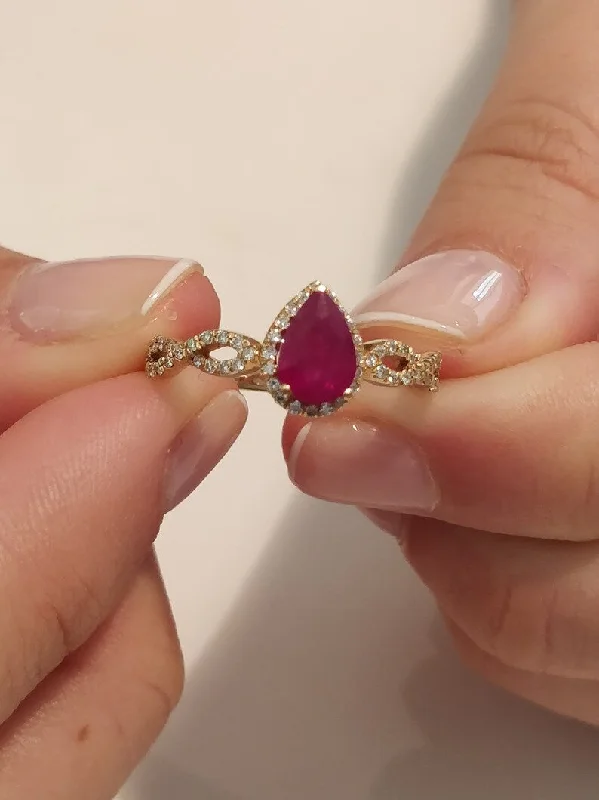 Miraculous Ruby Stone Ring